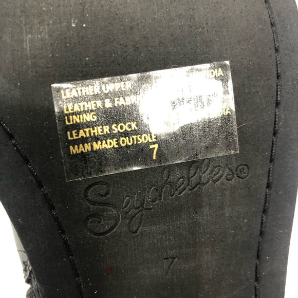 Seychelles Womens Under The Stars Cowboy Leather Ankle Boots Black Size US 7 - Picture 7 of 10